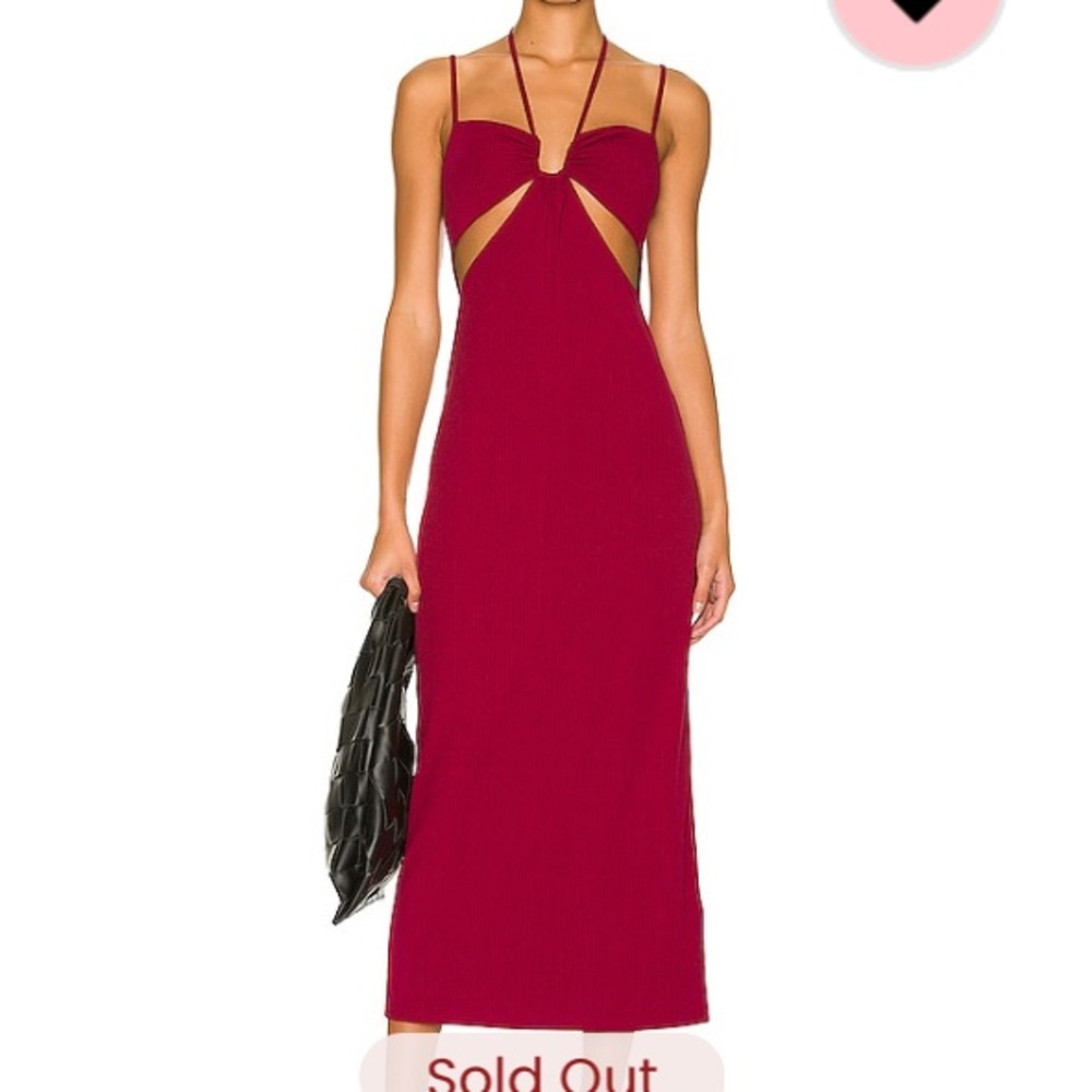 L*Space Red Cutout Dress